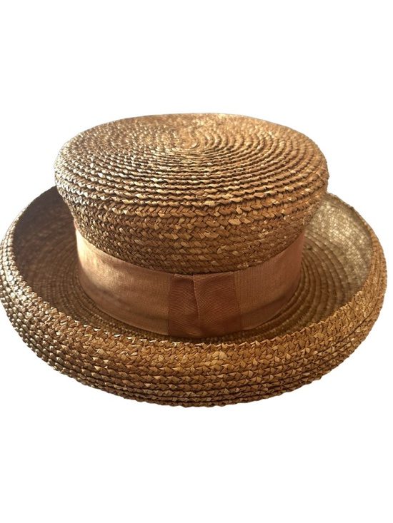 ERIC JAVITS New York Straw Hat w/ Grosgrain Band Excellent Condition main image 6